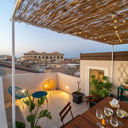La Terrazza Sull'Antico Mercato Di Ortigia Сиракузы Экстерьер фото